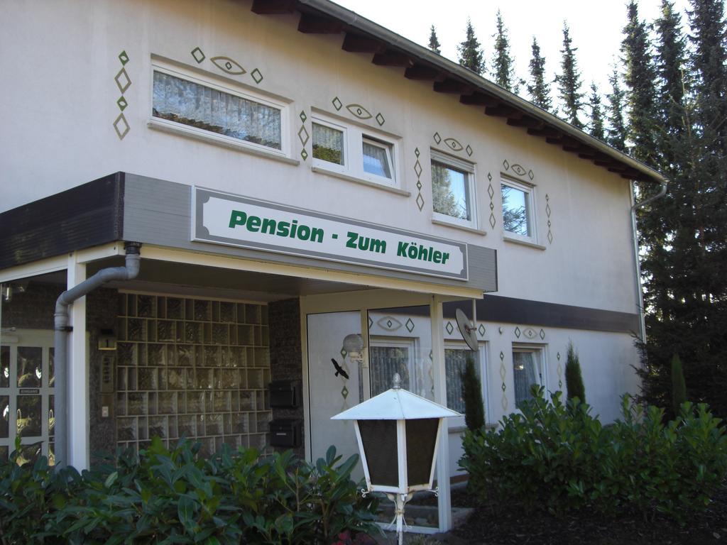 Pension Zum Koehler Schönwalde Esterno foto